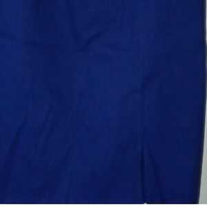 Elegant Blue Pencil Skirt